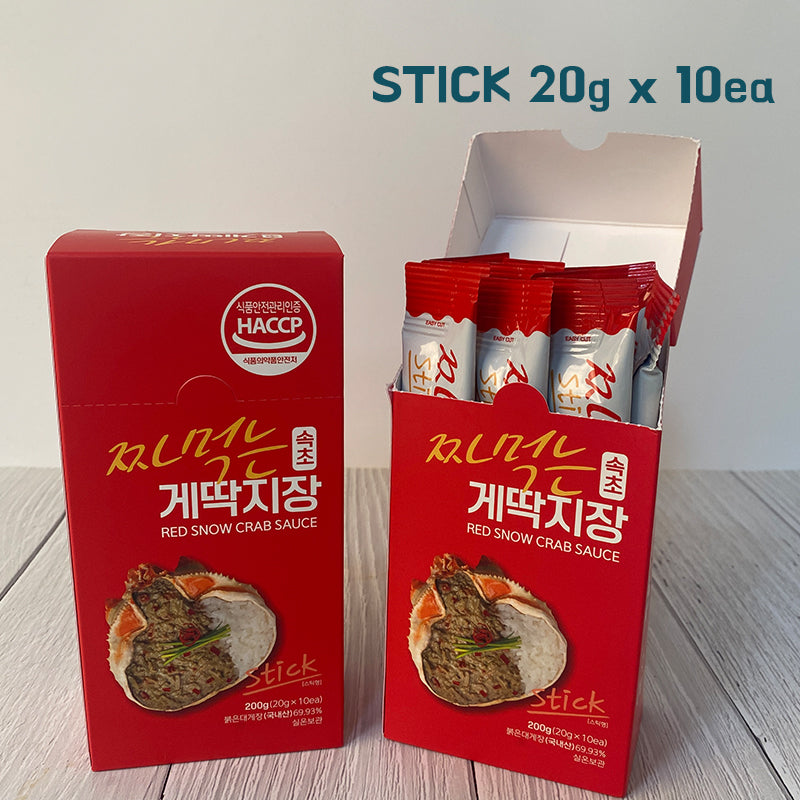 RAW CRAB🦀SAUCE / 짜먹는 게딱지장