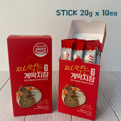 RAW CRAB🦀SAUCE / 짜먹는 게딱지장